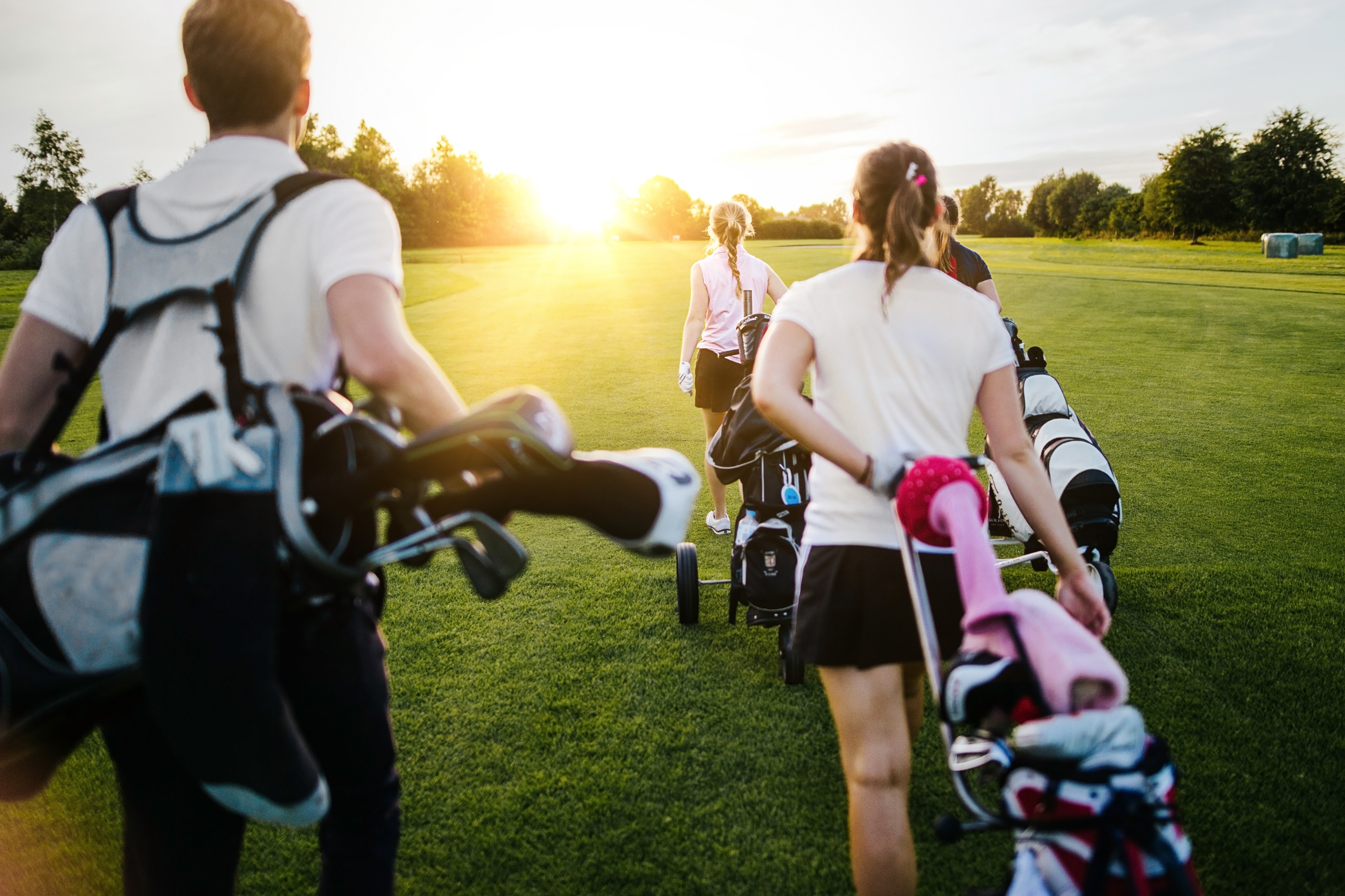 Going to the back nine