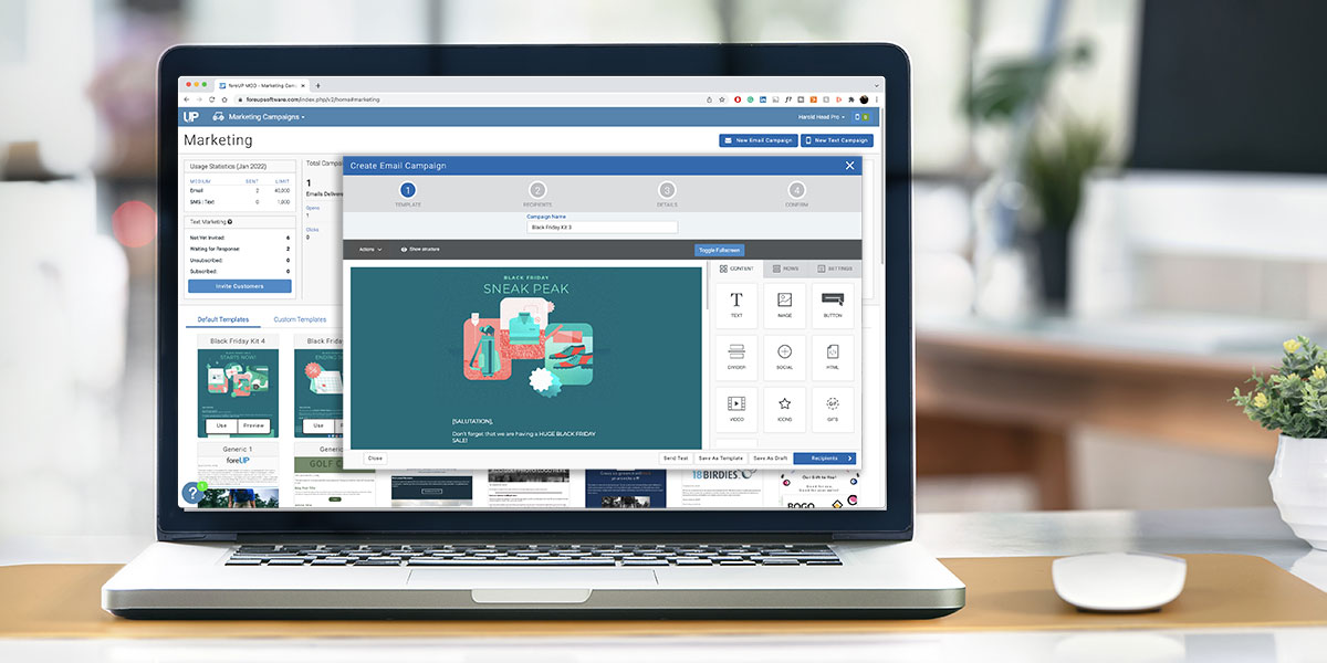 golf marketing software