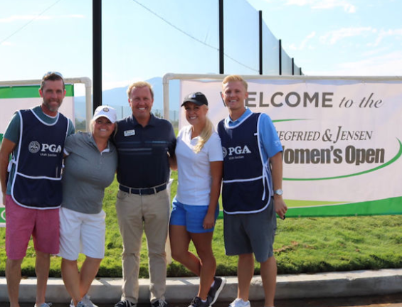 Darci Olsen_Utah Women's Open_with Family