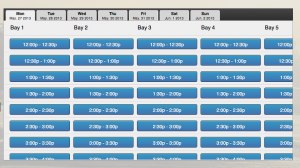 Golf Simulator Bookings screenshot