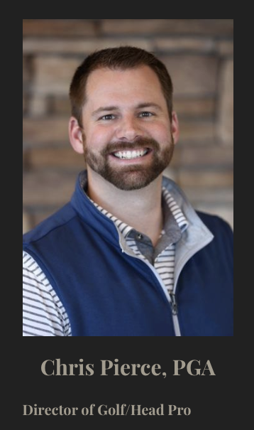 hermitage golf course head pro chris pierce