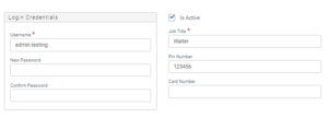 day ten employees page security in the pos